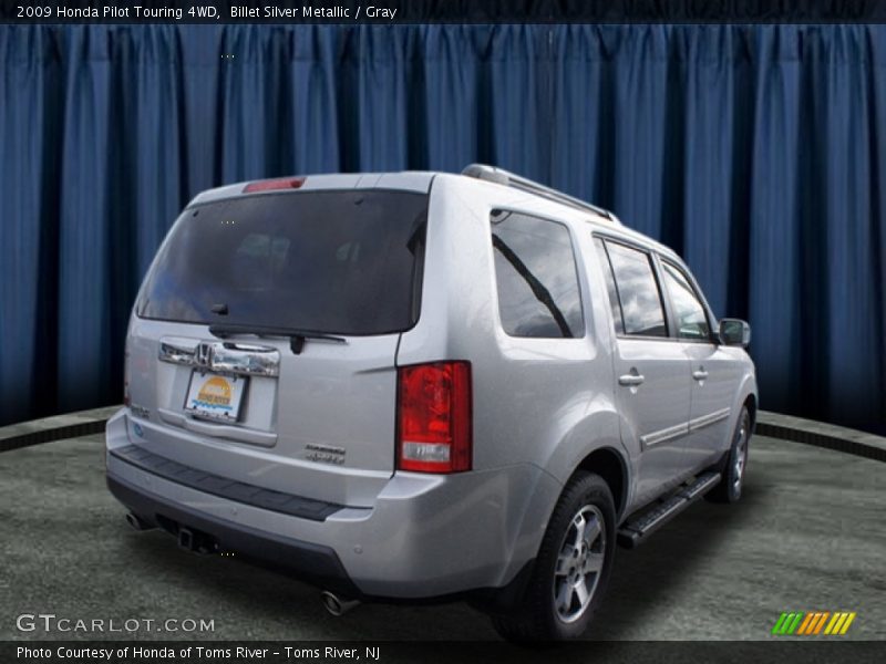 Billet Silver Metallic / Gray 2009 Honda Pilot Touring 4WD