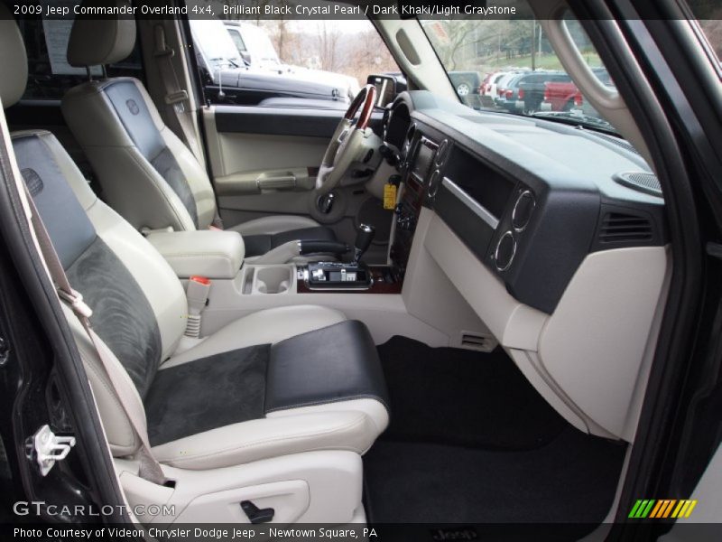 Front Seat of 2009 Commander Overland 4x4
