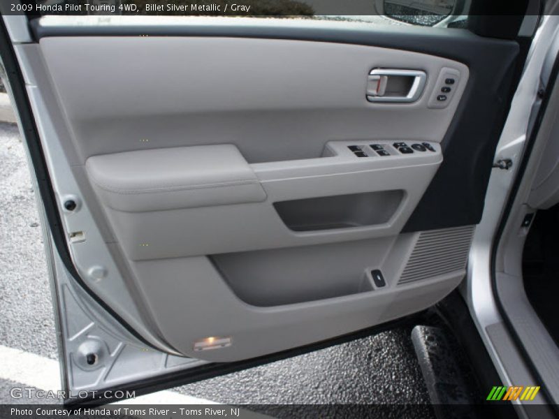 Billet Silver Metallic / Gray 2009 Honda Pilot Touring 4WD