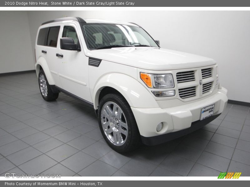 Stone White / Dark Slate Gray/Light Slate Gray 2010 Dodge Nitro Heat