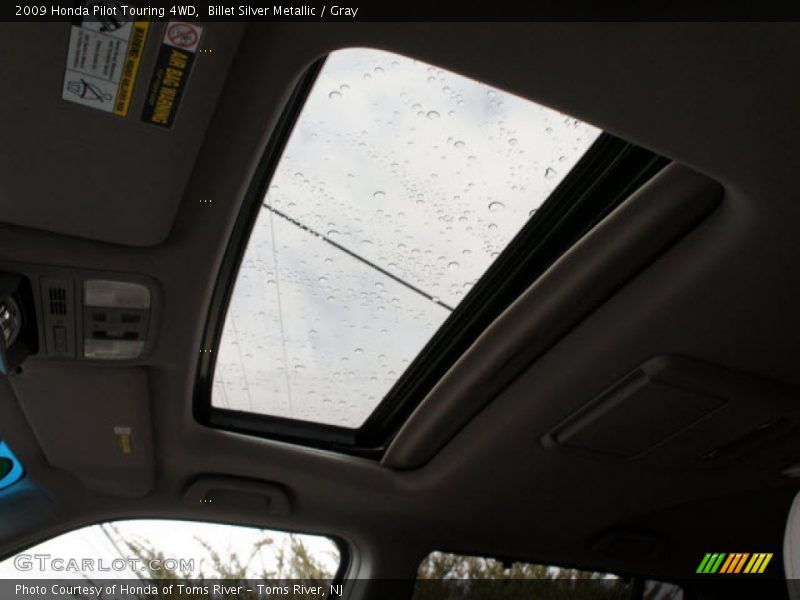 Billet Silver Metallic / Gray 2009 Honda Pilot Touring 4WD