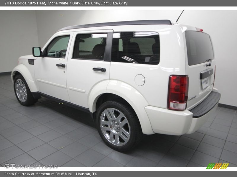 Stone White / Dark Slate Gray/Light Slate Gray 2010 Dodge Nitro Heat