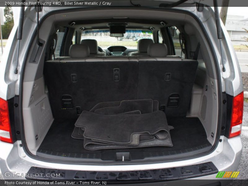 Billet Silver Metallic / Gray 2009 Honda Pilot Touring 4WD