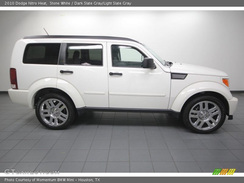 Stone White / Dark Slate Gray/Light Slate Gray 2010 Dodge Nitro Heat