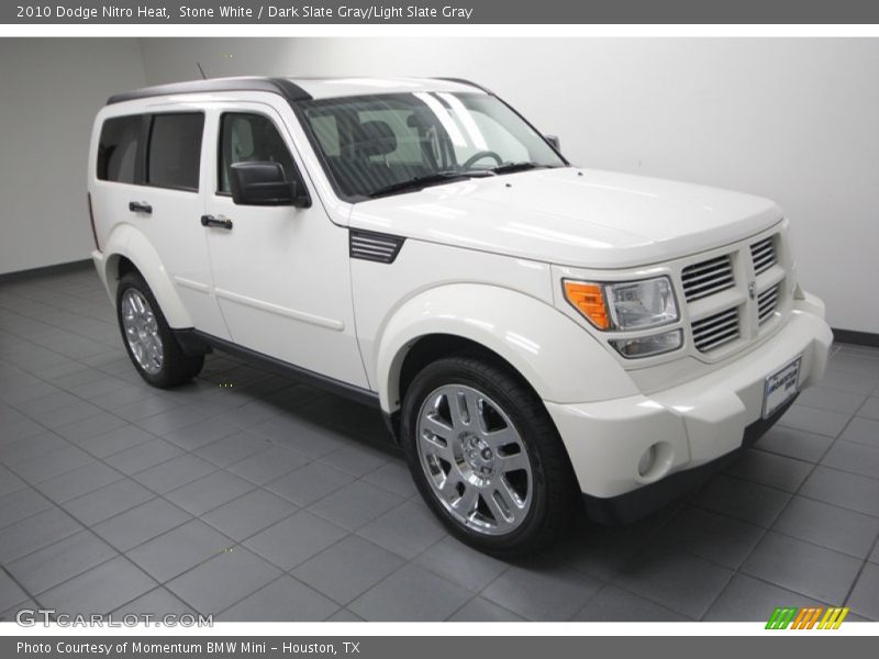 Stone White / Dark Slate Gray/Light Slate Gray 2010 Dodge Nitro Heat