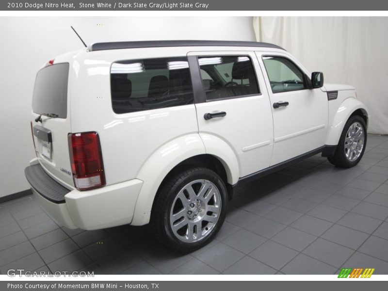 Stone White / Dark Slate Gray/Light Slate Gray 2010 Dodge Nitro Heat