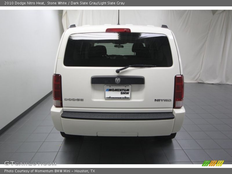 Stone White / Dark Slate Gray/Light Slate Gray 2010 Dodge Nitro Heat