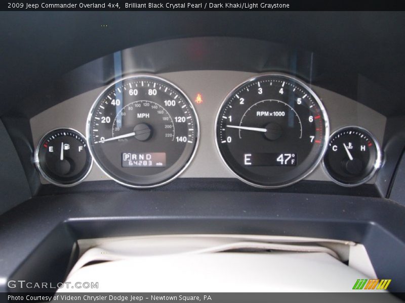  2009 Commander Overland 4x4 Overland 4x4 Gauges