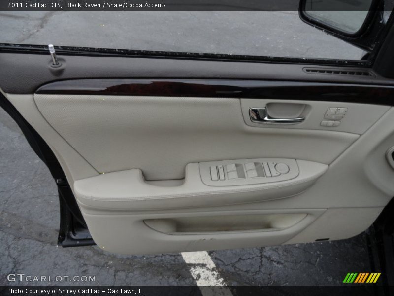 Black Raven / Shale/Cocoa Accents 2011 Cadillac DTS
