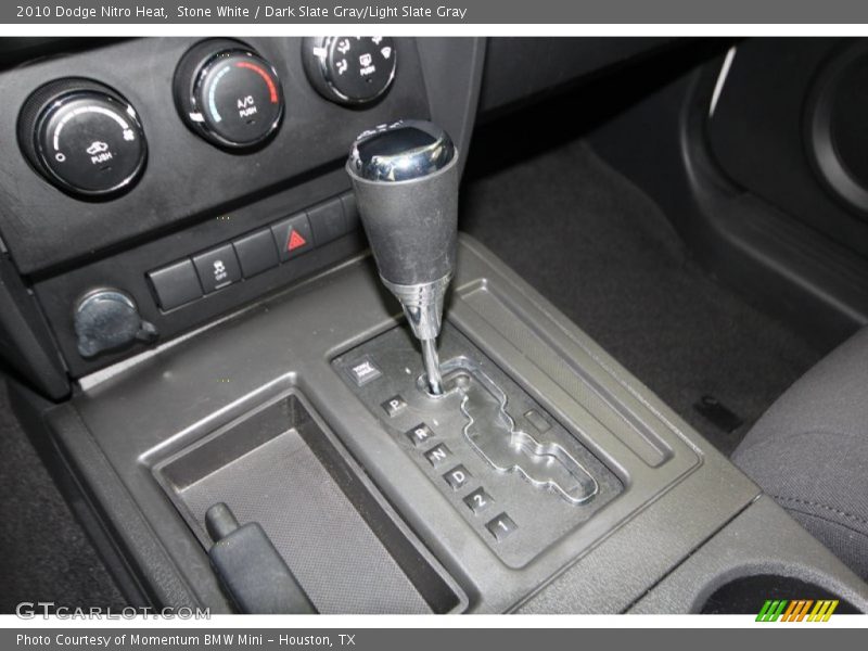Stone White / Dark Slate Gray/Light Slate Gray 2010 Dodge Nitro Heat