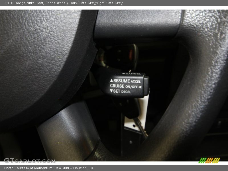 Stone White / Dark Slate Gray/Light Slate Gray 2010 Dodge Nitro Heat