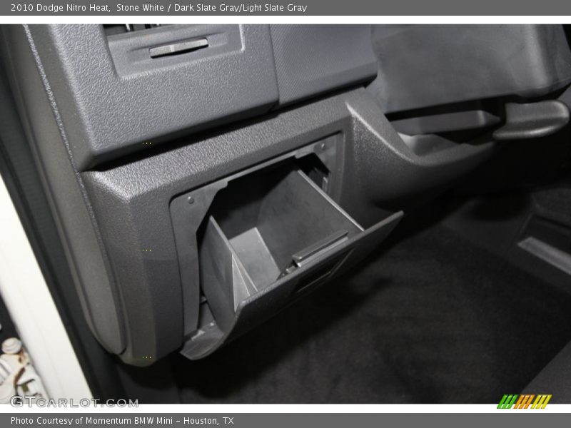Stone White / Dark Slate Gray/Light Slate Gray 2010 Dodge Nitro Heat