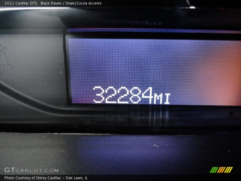 Black Raven / Shale/Cocoa Accents 2011 Cadillac DTS