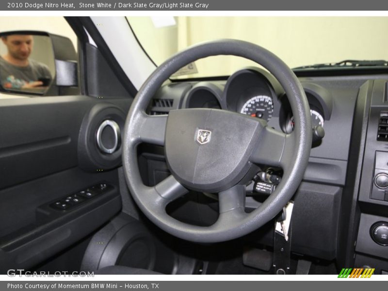 Stone White / Dark Slate Gray/Light Slate Gray 2010 Dodge Nitro Heat