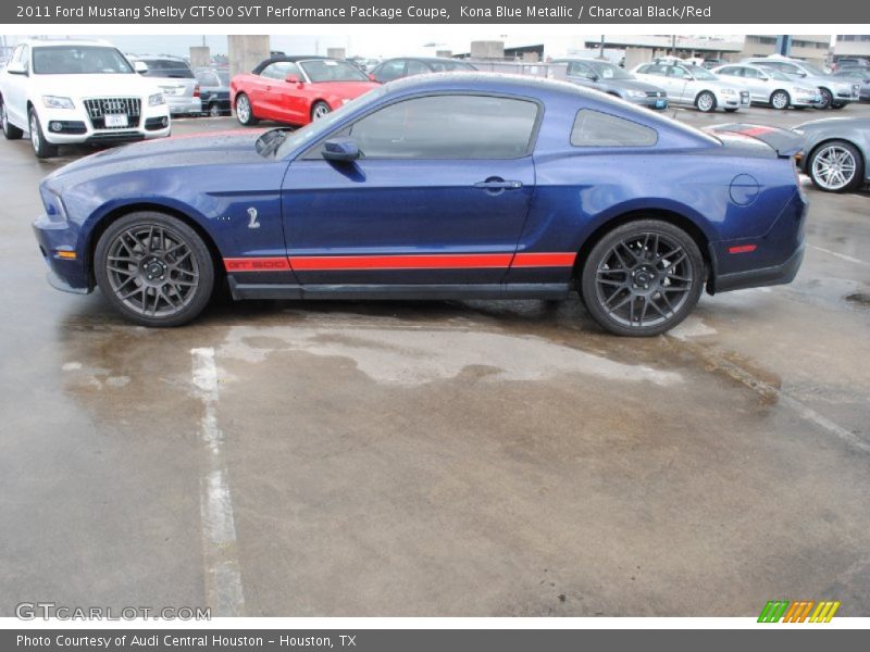  2011 Mustang Shelby GT500 SVT Performance Package Coupe Kona Blue Metallic