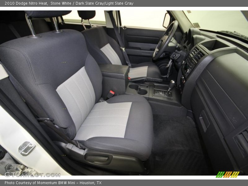 Stone White / Dark Slate Gray/Light Slate Gray 2010 Dodge Nitro Heat