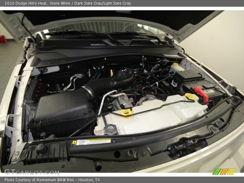 Stone White / Dark Slate Gray/Light Slate Gray 2010 Dodge Nitro Heat