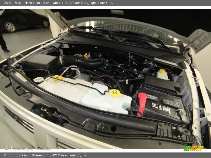 Stone White / Dark Slate Gray/Light Slate Gray 2010 Dodge Nitro Heat