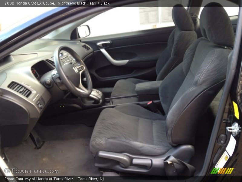 Front Seat of 2008 Civic EX Coupe