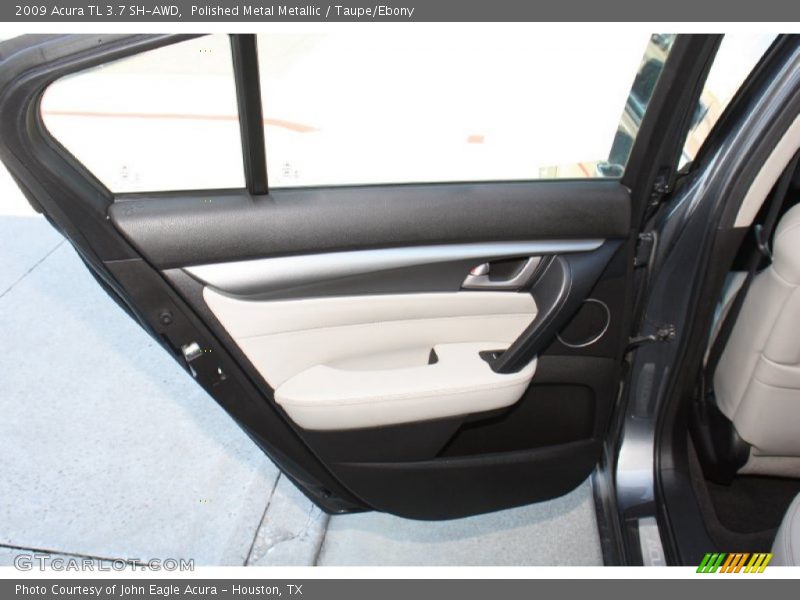 Polished Metal Metallic / Taupe/Ebony 2009 Acura TL 3.7 SH-AWD