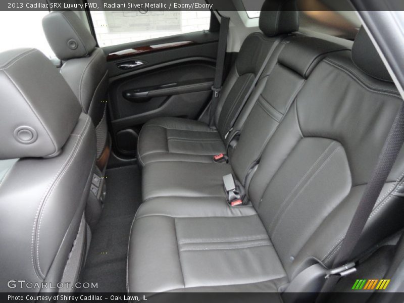 Radiant Silver Metallic / Ebony/Ebony 2013 Cadillac SRX Luxury FWD