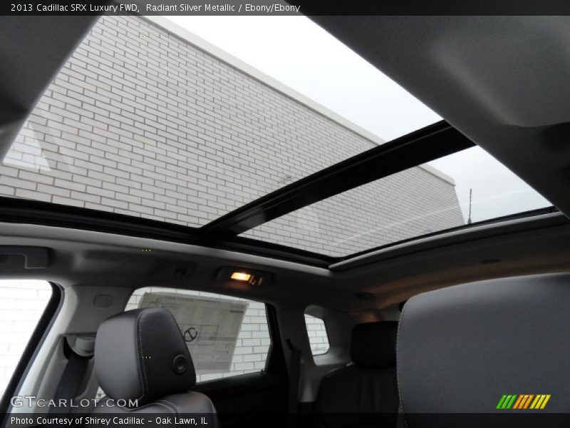 Radiant Silver Metallic / Ebony/Ebony 2013 Cadillac SRX Luxury FWD
