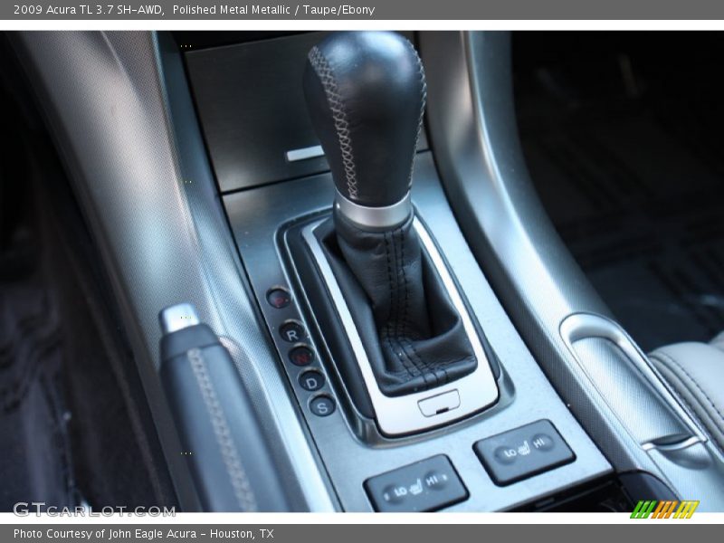 Polished Metal Metallic / Taupe/Ebony 2009 Acura TL 3.7 SH-AWD