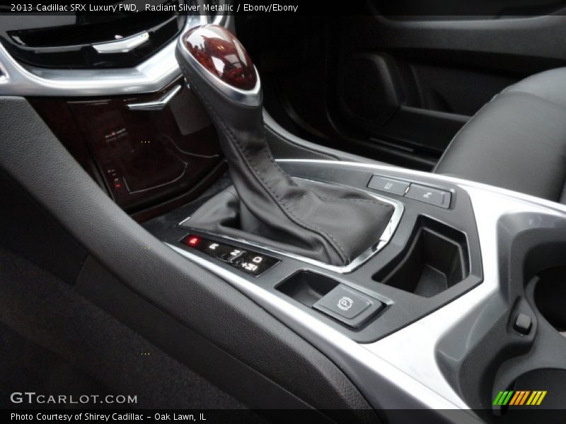 Radiant Silver Metallic / Ebony/Ebony 2013 Cadillac SRX Luxury FWD