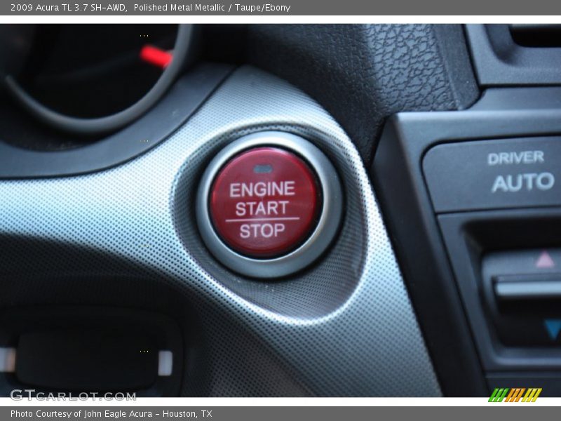 Polished Metal Metallic / Taupe/Ebony 2009 Acura TL 3.7 SH-AWD
