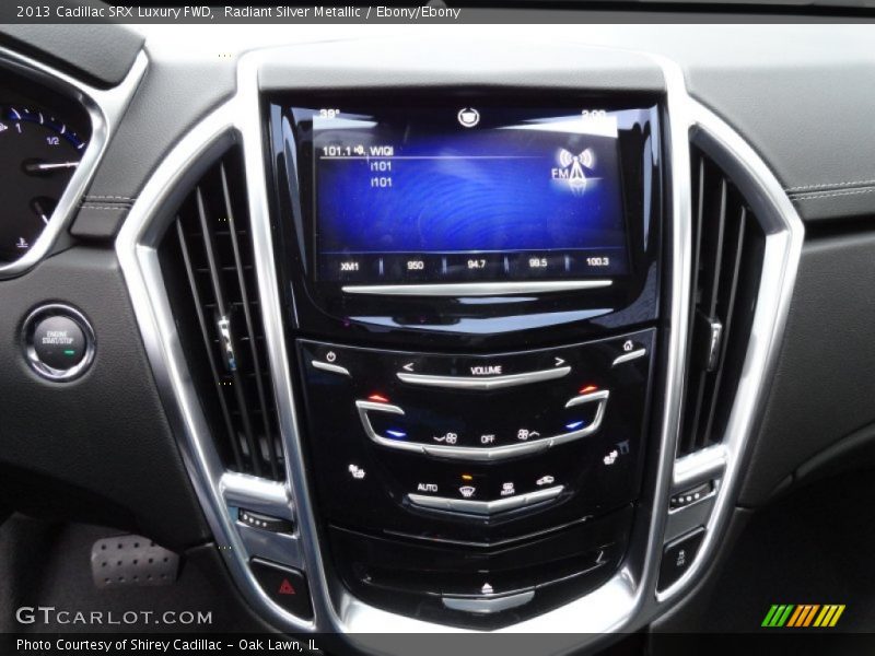 Radiant Silver Metallic / Ebony/Ebony 2013 Cadillac SRX Luxury FWD