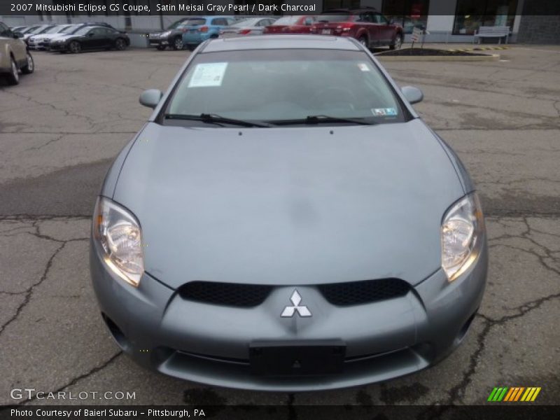 Satin Meisai Gray Pearl / Dark Charcoal 2007 Mitsubishi Eclipse GS Coupe