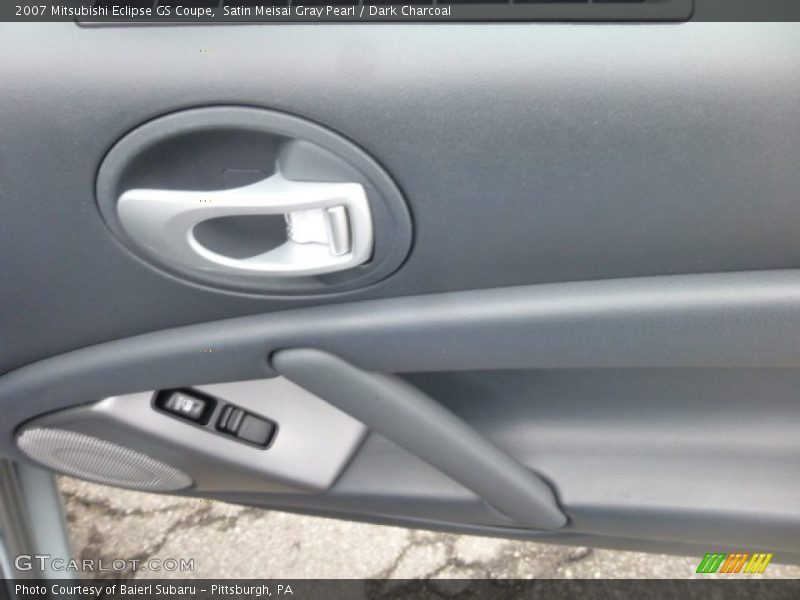 Satin Meisai Gray Pearl / Dark Charcoal 2007 Mitsubishi Eclipse GS Coupe