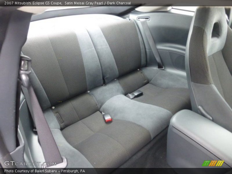 Rear Seat of 2007 Eclipse GS Coupe