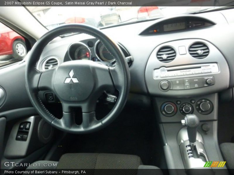 Satin Meisai Gray Pearl / Dark Charcoal 2007 Mitsubishi Eclipse GS Coupe