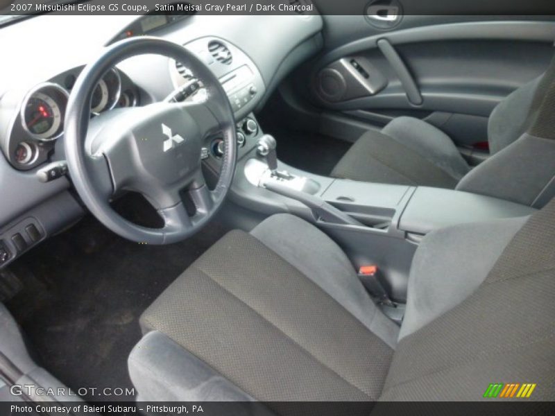  2007 Eclipse GS Coupe Dark Charcoal Interior