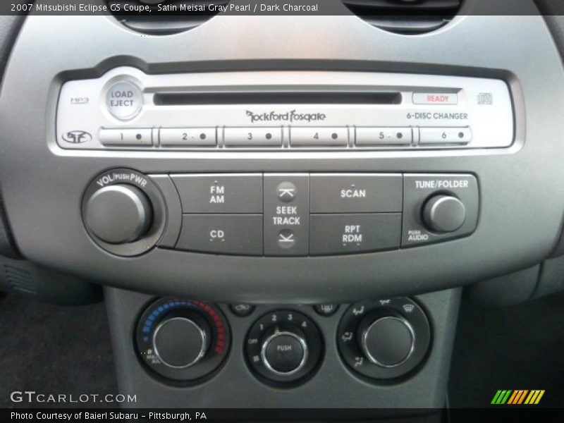 Audio System of 2007 Eclipse GS Coupe