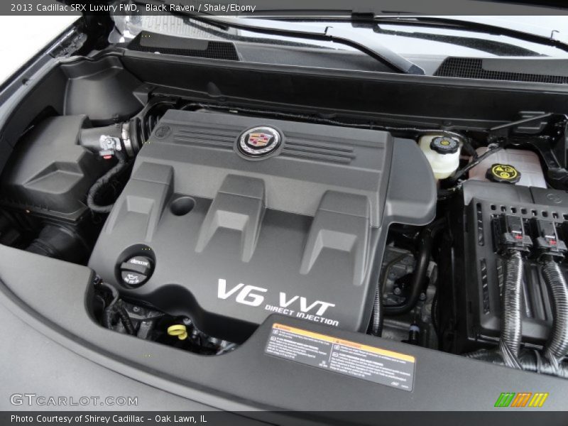 Black Raven / Shale/Ebony 2013 Cadillac SRX Luxury FWD
