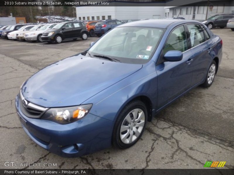 Front 3/4 View of 2010 Impreza 2.5i Sedan