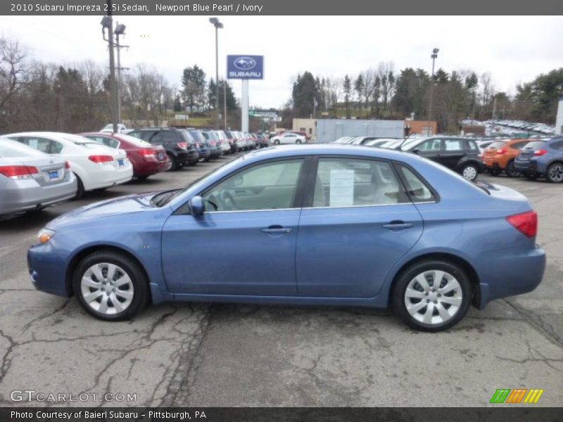  2010 Impreza 2.5i Sedan Newport Blue Pearl