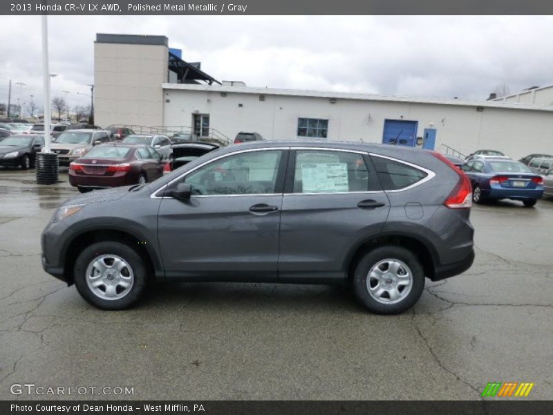 Polished Metal Metallic / Gray 2013 Honda CR-V LX AWD