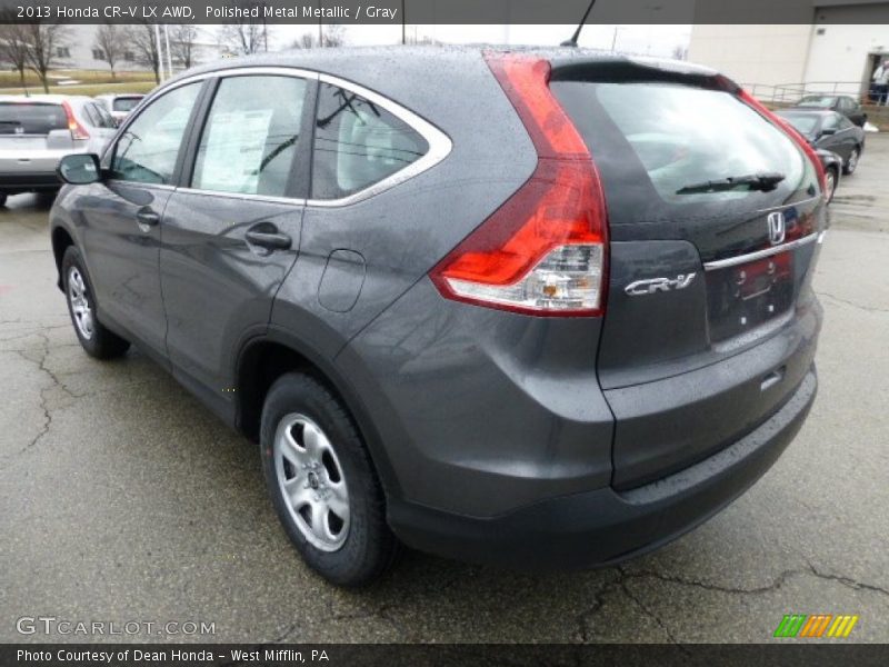 Polished Metal Metallic / Gray 2013 Honda CR-V LX AWD