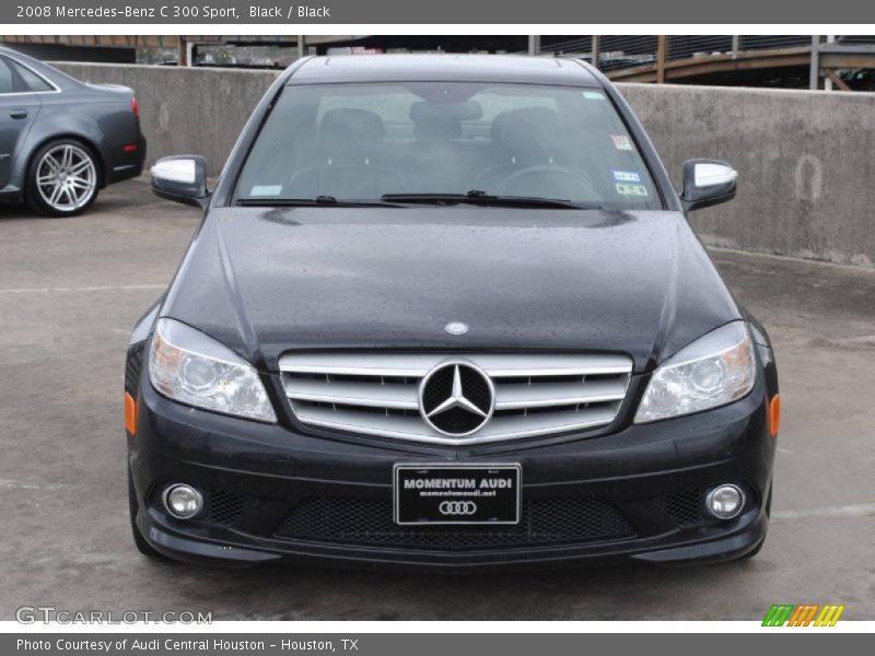 Black / Black 2008 Mercedes-Benz C 300 Sport
