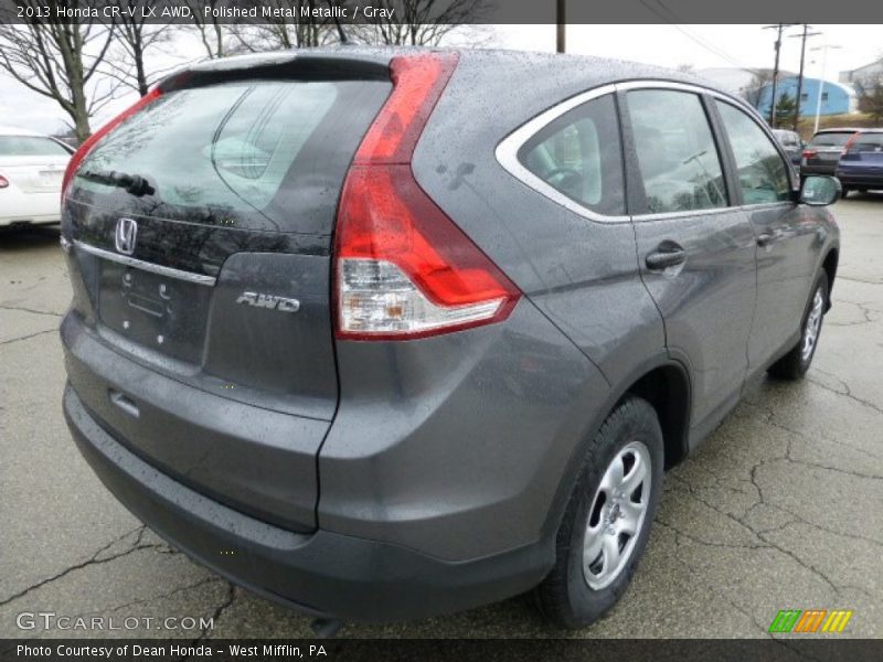 Polished Metal Metallic / Gray 2013 Honda CR-V LX AWD