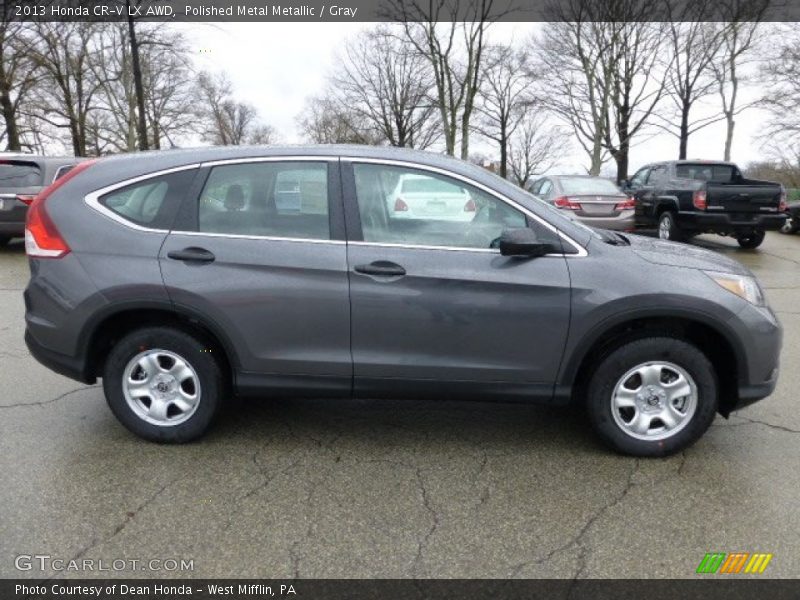 Polished Metal Metallic / Gray 2013 Honda CR-V LX AWD