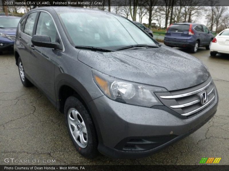 Polished Metal Metallic / Gray 2013 Honda CR-V LX AWD