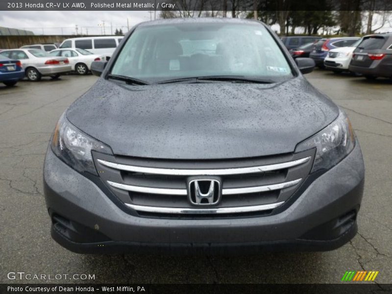 Polished Metal Metallic / Gray 2013 Honda CR-V LX AWD