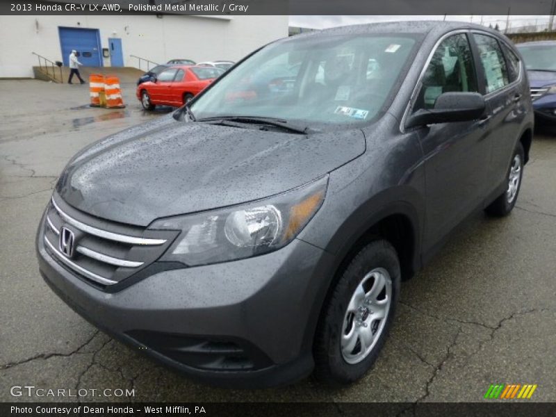 Polished Metal Metallic / Gray 2013 Honda CR-V LX AWD