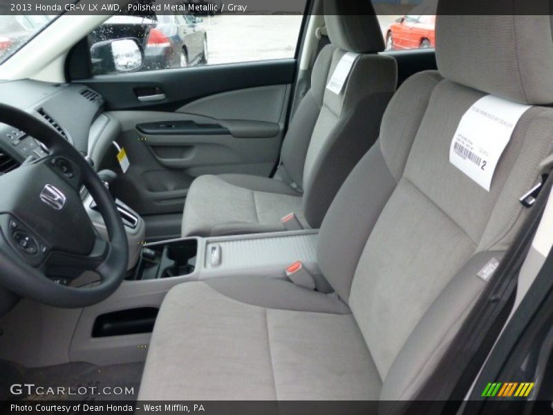 Polished Metal Metallic / Gray 2013 Honda CR-V LX AWD