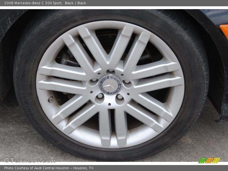 Black / Black 2008 Mercedes-Benz C 300 Sport
