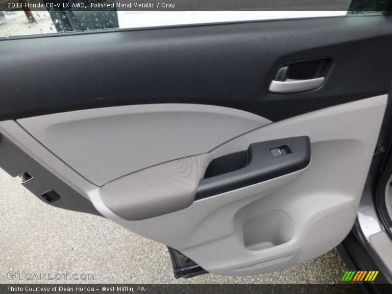 Polished Metal Metallic / Gray 2013 Honda CR-V LX AWD